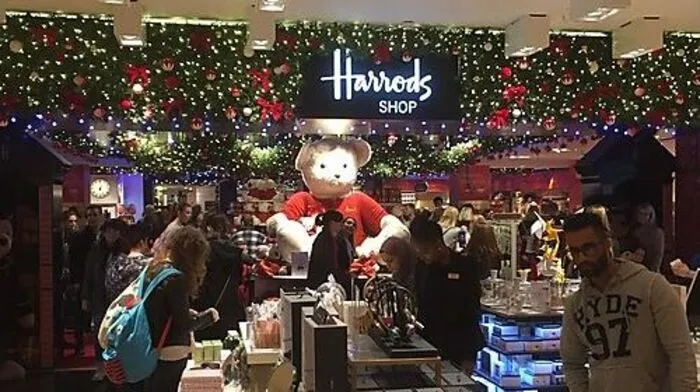 Weihnachtsshop im Harrods