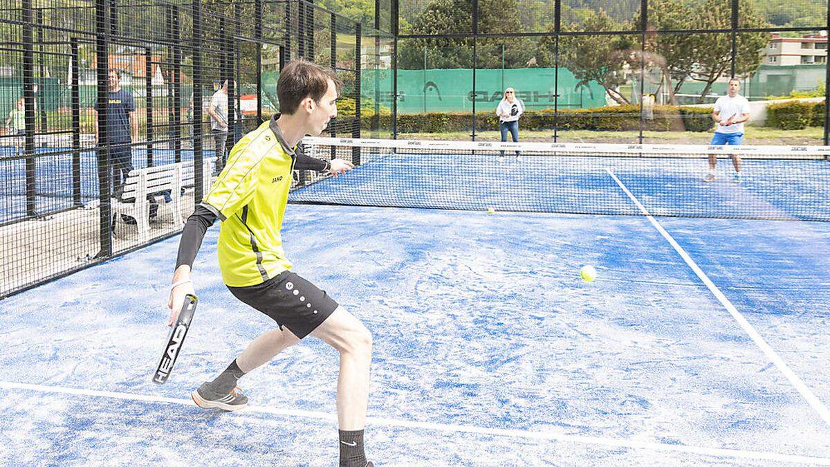 Padel erfreut sich in Bruck großer Beliebtheit