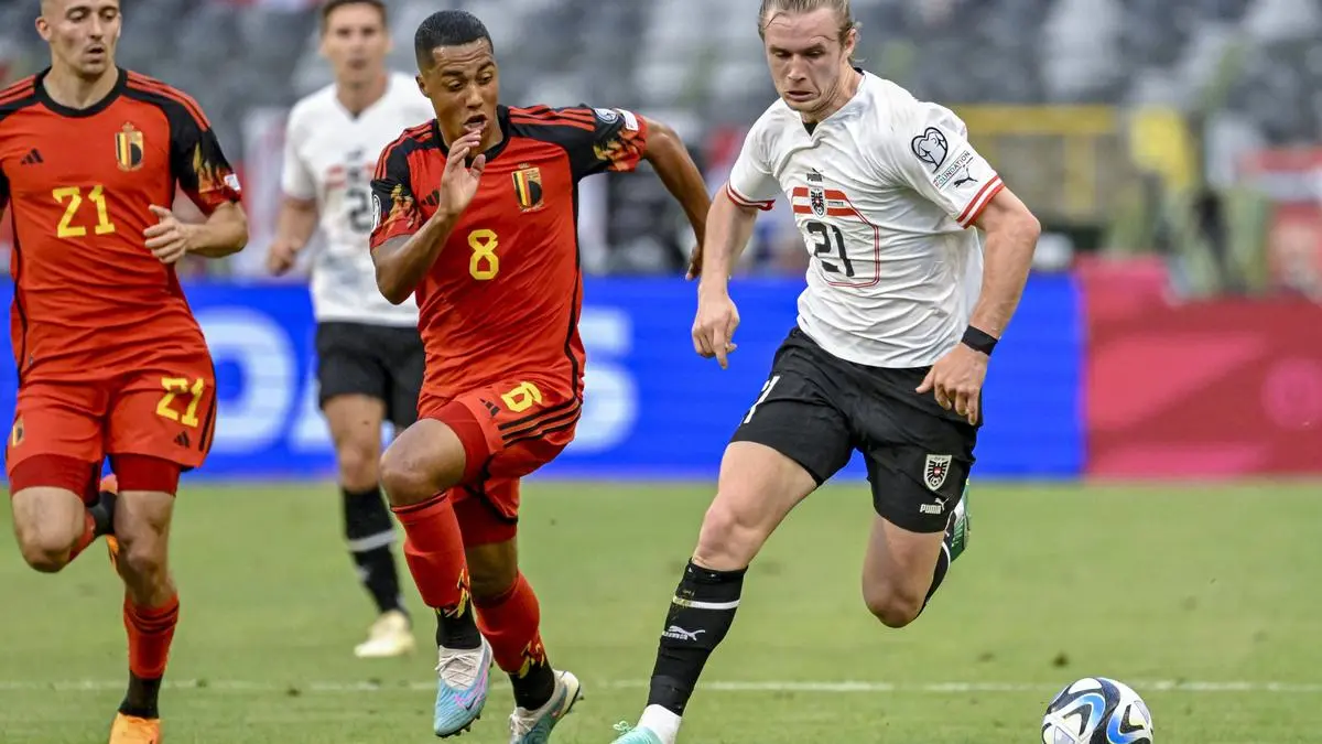 Patrick Wimmer (rechts) und das ÖFB-Team erkämpften ein 1:1 in Belgien