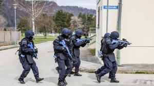 „Auswärtige“ Übungen, wie hier am Truppenübungsplatz Glainach bei Ferlach, sollen für Kärntens Polizei bald der Vergangenheit angehören