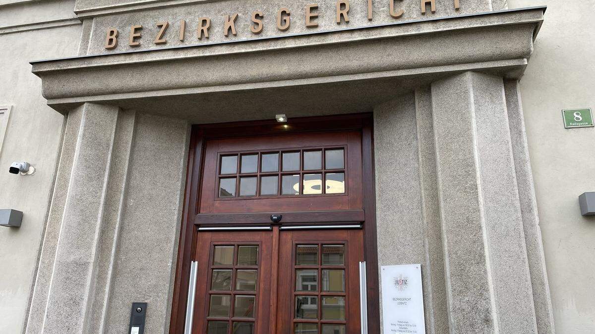 Am Bezirksgericht Leibnitz ging es um Betrug im Baugewerbe