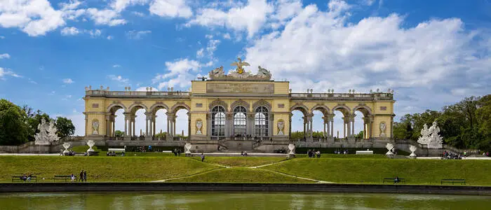 Wien schickt unter anderem die Gloriette von Schönbrunn ins Rennen