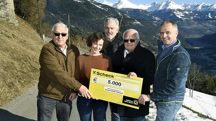 Walter Leitner, Christa Ritsch, Andreas Mölzer, Josef Feldner und Kurt Schober