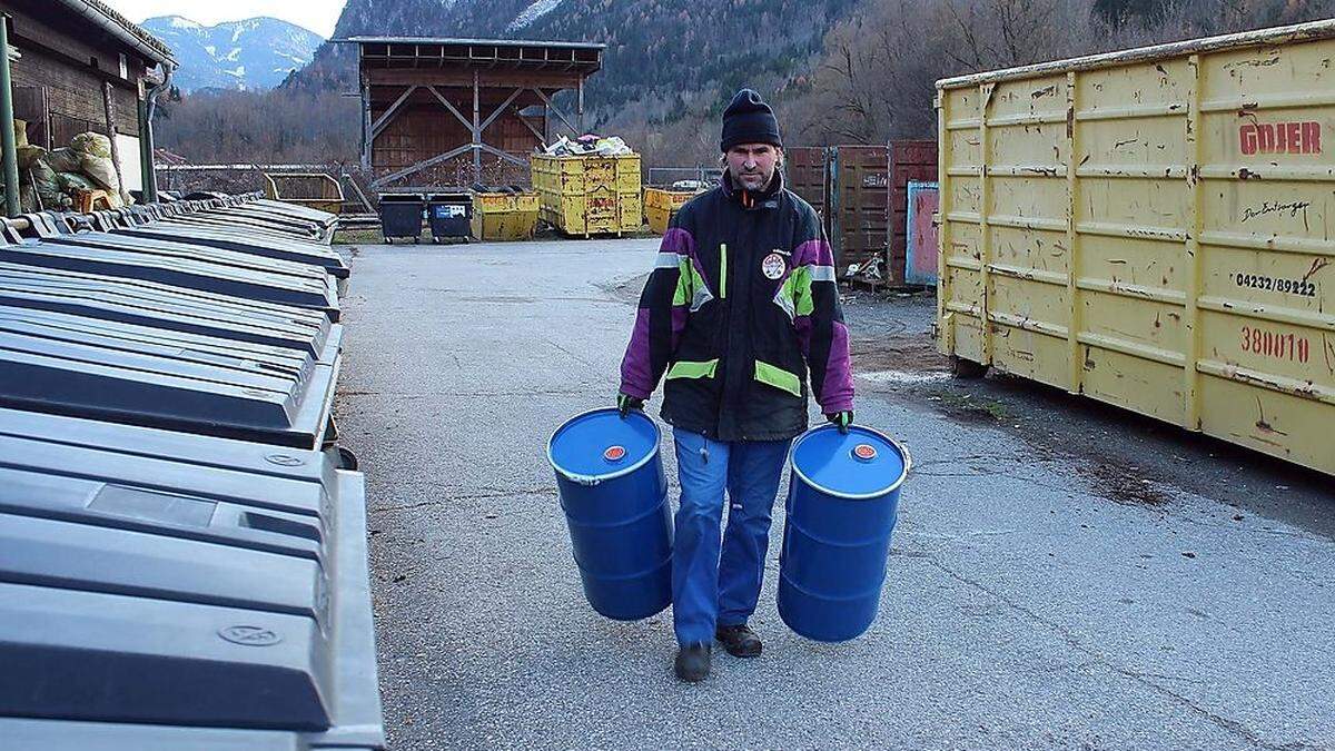 Der Recyclinghof in Rechberg muss an den Stand der Technik angepasst werden