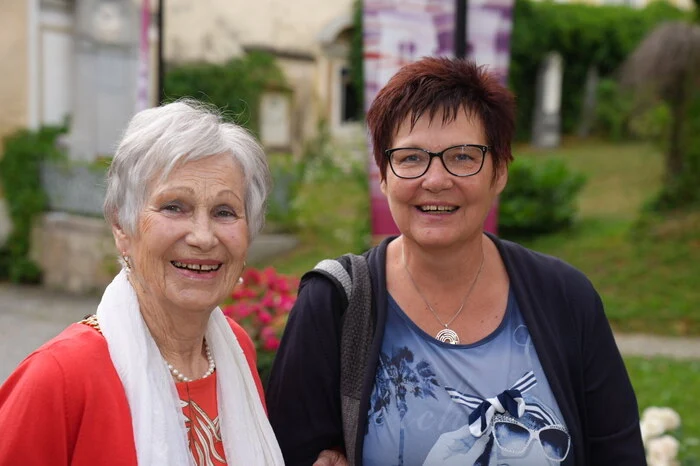 Anneliese Gfrerer mit Tochter Karin Glantschnig