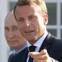 Putin, Macron