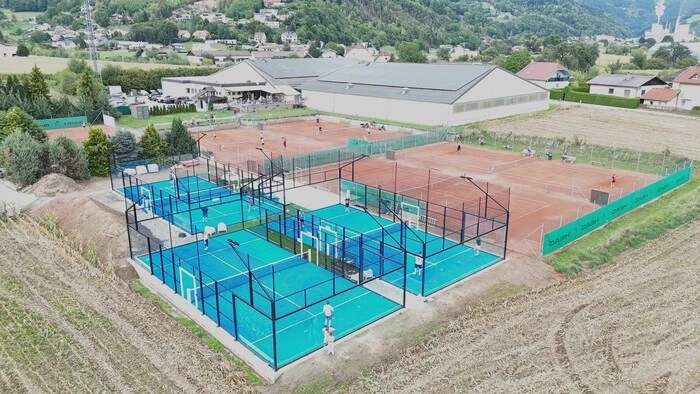 So sieht die Padel-Tennis Anlage aus