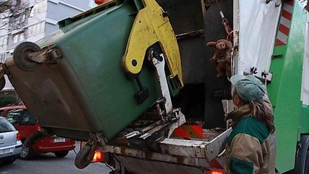 Grazer Mülltonnen werden wie gewohnt entleert