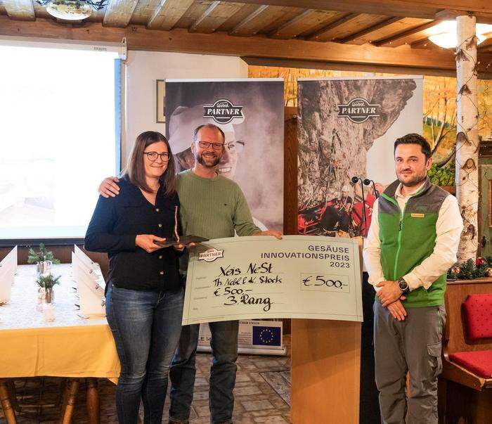 Kathrin Stock und Thomas Nebl eroberten Platz drei