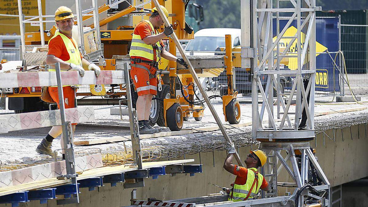 Es wird felißg gearbeitet im Bezirk Weiz