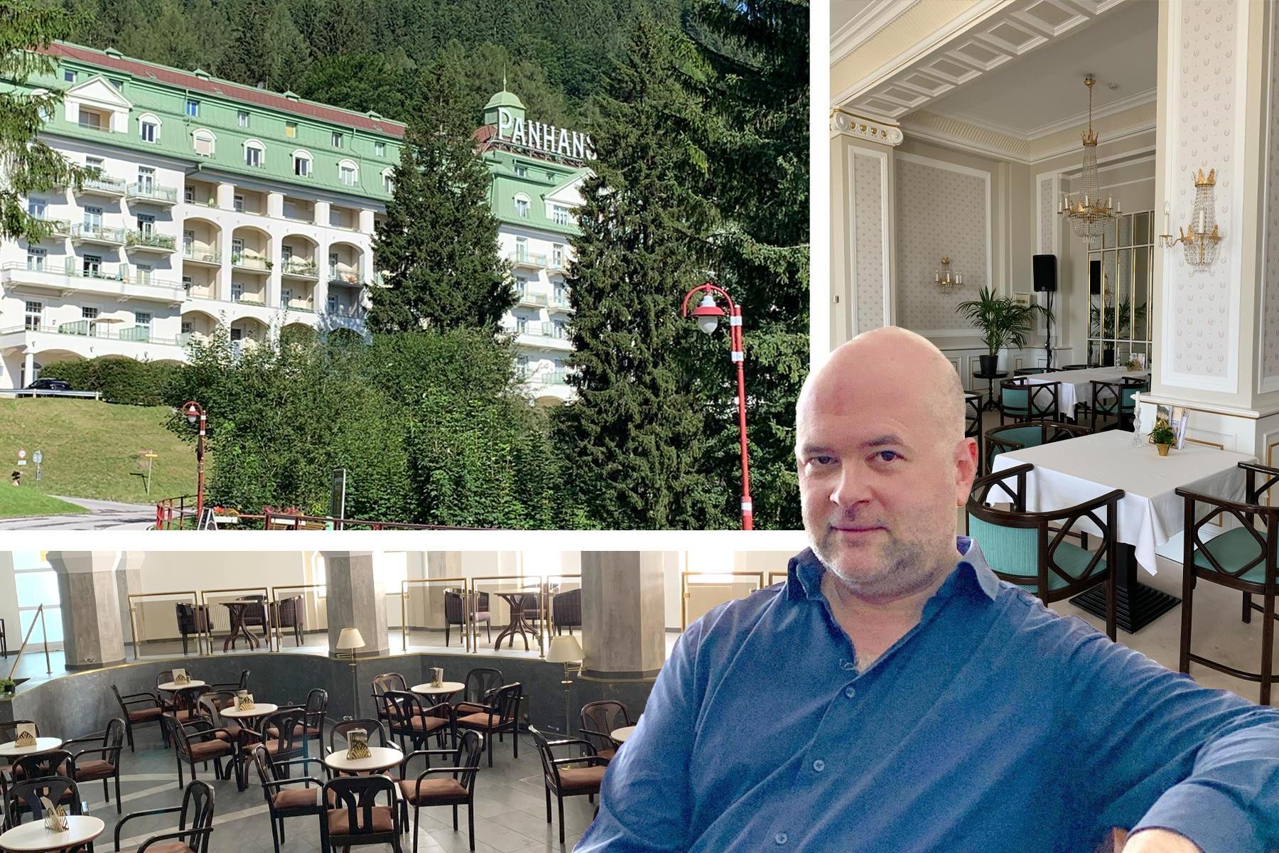 Morbider Charme und Blattgold im Grandhotel Panhans