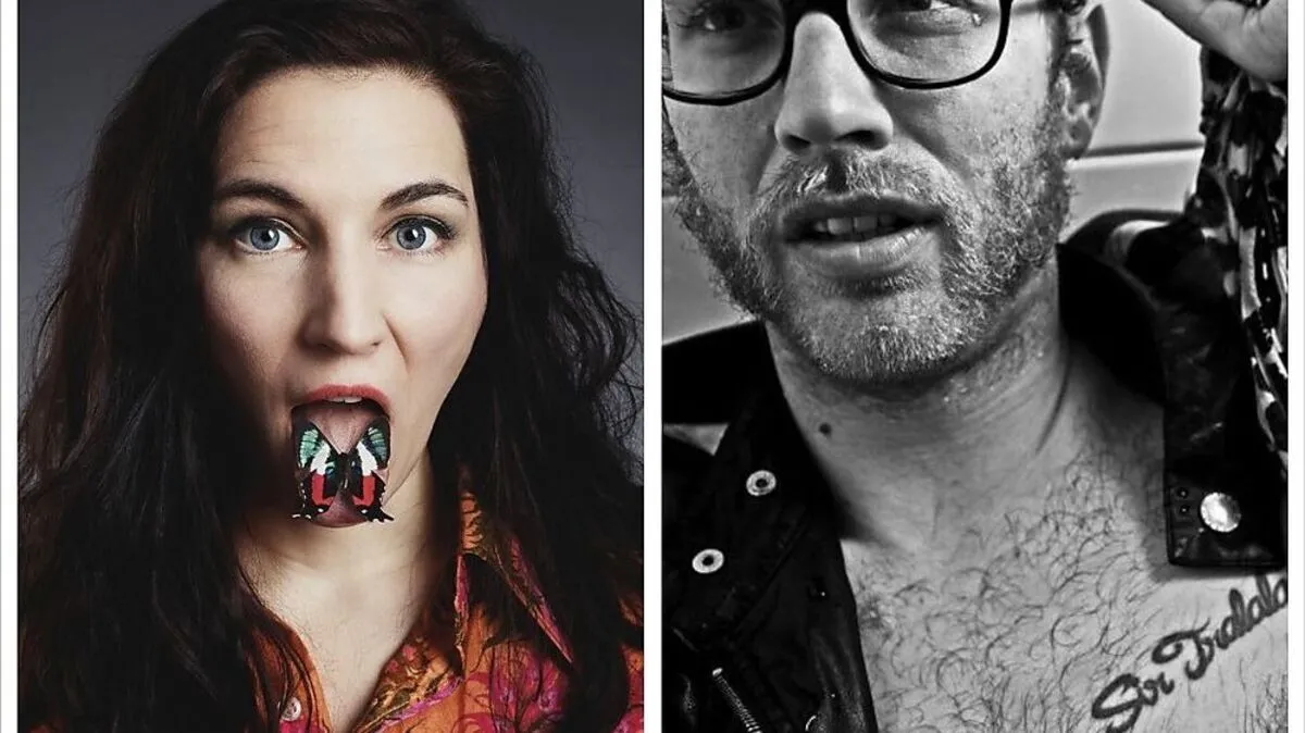 Anna Anderluh und David Hebenstreit aka Sir Tralala gastieren im Kulturhof Villach