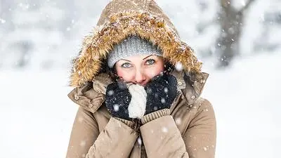 Sujet, Feature, Kälte, Wetter, winterlich, Schneefall, Wetter, Winter, Schnee, Pogusch, aufgenommen am 05.01.2019