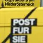 Die Post und die Gesundheitsbehrden in Niedersterreich kmpfen derzeit mit aufallend gro§en Infektionsclustern im Verteilerzentrum Hagenbrunn. Dazu kommt, dass in den vergangen Wochen ein Paketaufkommen herrscht wie sonst nur in der Vorweihnachtszeit. Im Bild: Blick auf das Post-Logistikzentrum Niedersterreich am Montag, 18.Mai 2020, in Hagenbrunn.