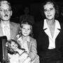 Kurt Schuschnigg mit Frau und Tochter 1947	