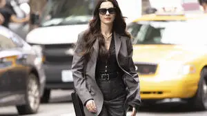 Anne Hathaway bei den Dreharbeiten zum Kinofilm 