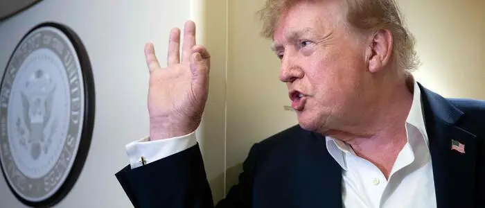US -Präsident Donald Trump: „Ich werde das bei einigen Ländern tun.“