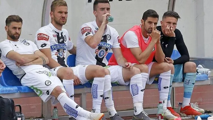 Die Sturm-Spieler konnten es nicht fassen