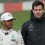Lewis Hamilton und Toto Wolff