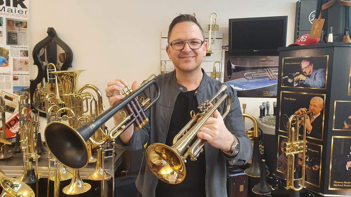 Ab dem 2. Dezember wird Stefan Maier neben seinem Haus der Musik in Rosental an der Kainach einen zweiten Standort in Leibnitz führen