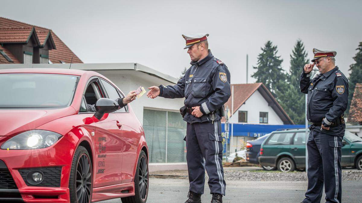 Sujetbild: Über 200 Übertretungen wurden von der Polizei festgestellt