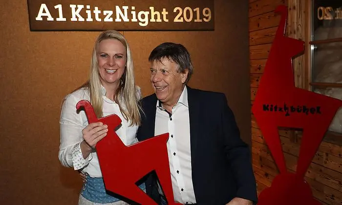 Peter Schroecksnadel und Nicole Hosp