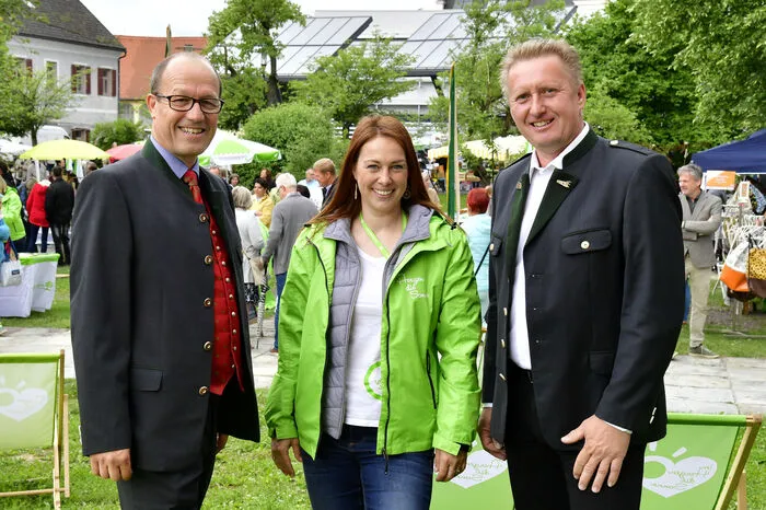 Eröffnet wurde die Ausstellung von Gerwald Hierzi, Katrin Kanya und Vizebürgermeister Thomas Reiter.