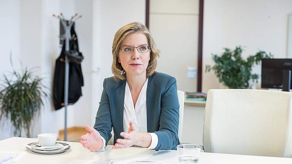 Klimaministerin Leonore Gewessler (Grüne) 