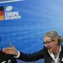 AfD, Alice Weidel, Tino Chrupalla, René Aust Wahlnachlese Europawahl mit den Bundessprechern der AFD Alice Weidel und Tino Chrupalla sowie René Aust im Tagungszentrum der Bundespressekonferenz Berlin Berlin GER *** AfD, Alice Weidel, Tino Chrupalla, René Aust Election Review European Election with the Federal Spokespersons of the AFD Alice Weidel and Tino Chrupalla as well as René Aust at the Conference Center of the Federal Press Conference Berlin Berlin GER