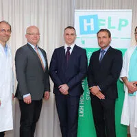 Thomas Brunner, Bodó Koppány, Mihael Rudes, Lorenz Erler und Markus Luidold (v. l.)