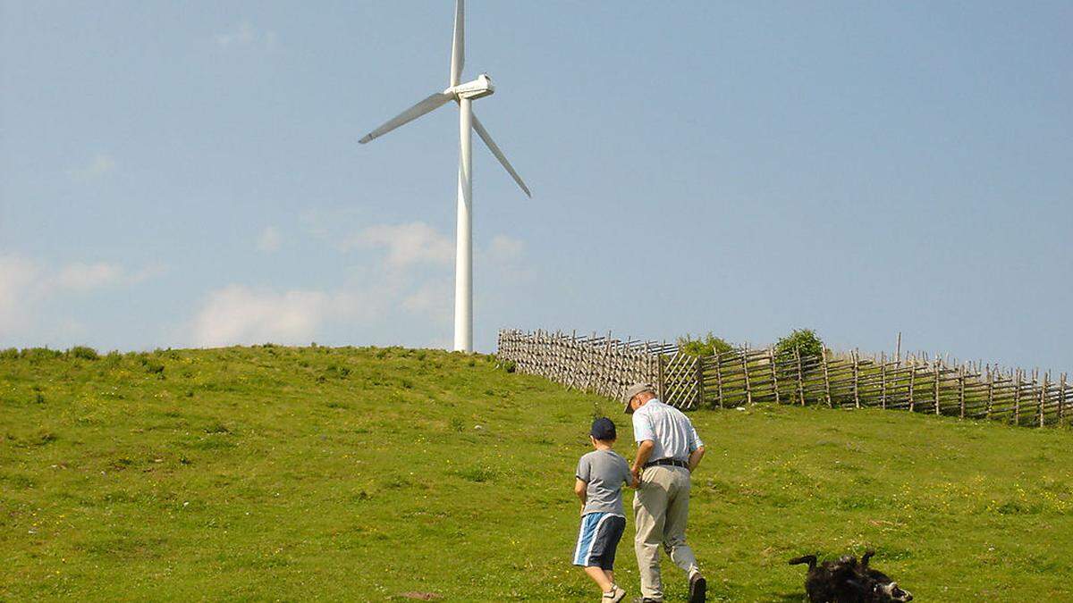 Das Windrad am Plankogel war ein Pilotversuch in dieser Höhenlage