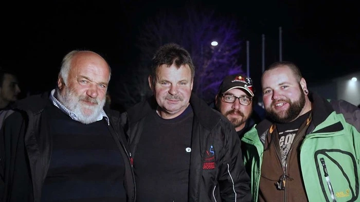 Der Verein "Goasrieglpass Ottendorf" mit Obmann Manuel Maninger...    