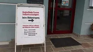 An drei Tagen in der Woche kann man sich im Gemeindeamt Paldau kontrolliert selbst testen