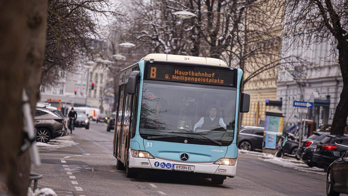 Es kommt erneut zu einer kleinen Änderung im Klagenfurter Bus-Netz
