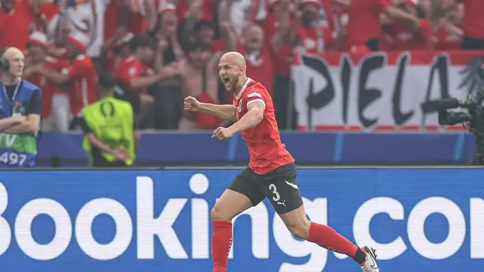 Gernot Trauner jubelt.