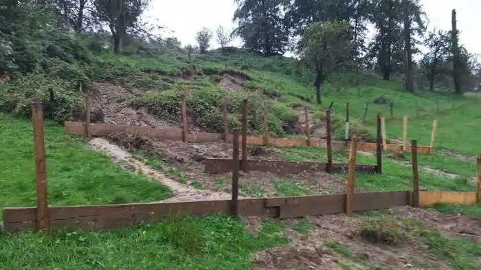 Klicken Sie sich durch die Fotos vom Einsatz der FF Voitsberg bei der Hangrutschung in Tregist.