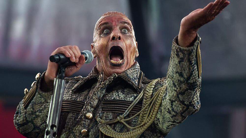 Till Lindemann, Sänger von Rammstein