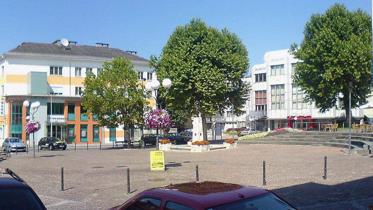 Der Hauptplatz in Ferlach wird umgestaltet