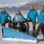 Das erfahrene Eisteam am Weißensee: Bernhard Jank, und Norbert Jank senior und junior sowie Hubert Stampfer 