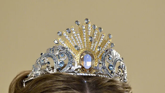 Mode-Ikone Donatella Versace hat die Tiara für die Debütantinnen des Wiener Opernballs am 28. Februar 2019 entworfen.