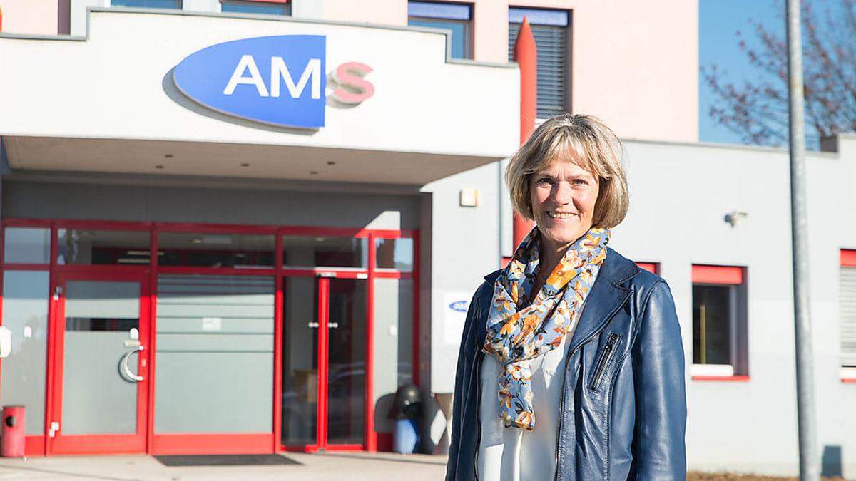 Die Salzburgerin Helena Wutscher-Grünwald war mit Leidenschaft beim AMS in Völkermarkt tätig