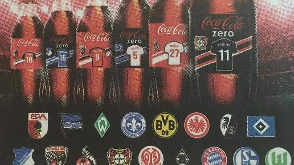 Coca-Cola-Anzeige in der Bild-Zeitung