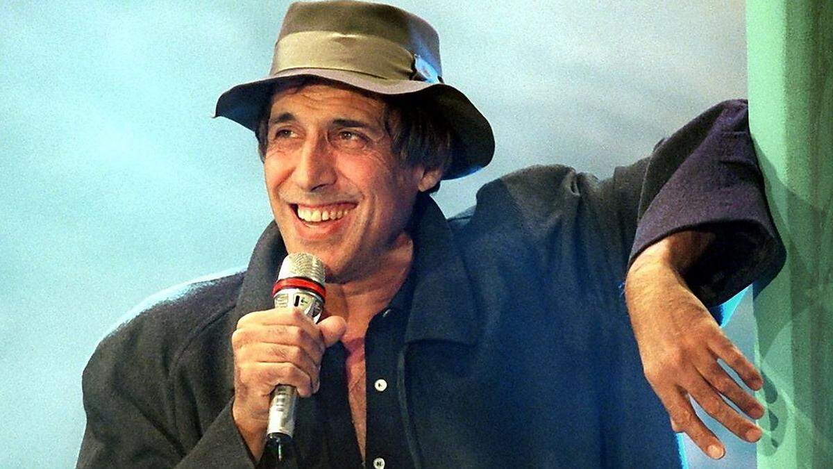 Er ist das personifizierte Italien: Sänger Adriano Celentano