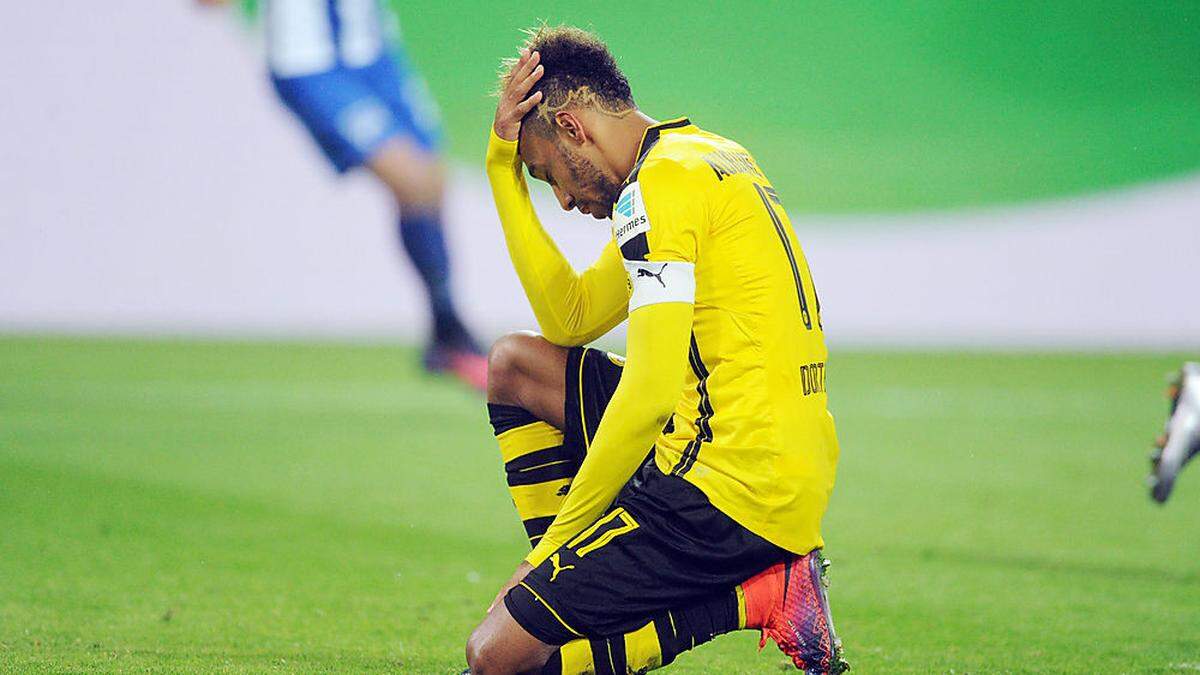 Aubameyang trifft - und verschießt einen Elfmeter