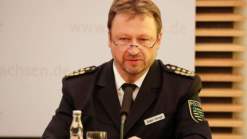 Sachsens Landespolizeipräsident Jürgen Georgie