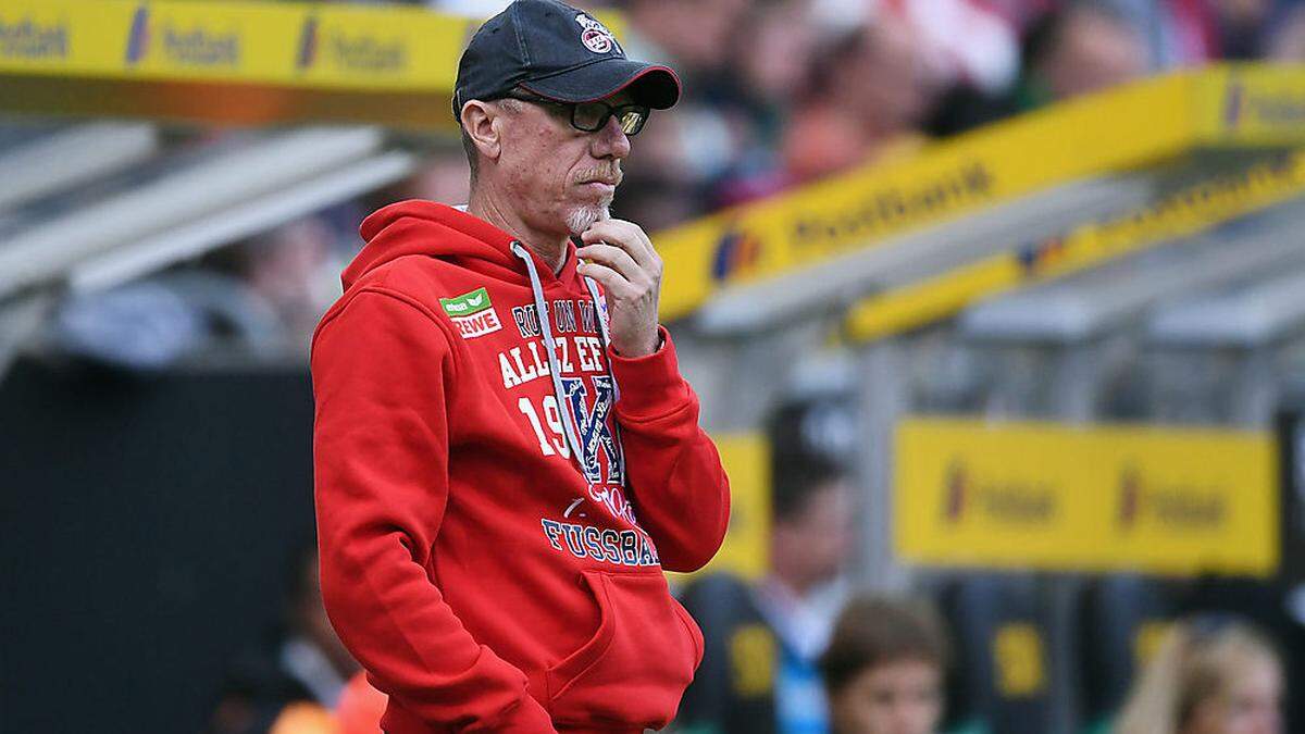 Peter Stöger musste mit Köln eine Niederlage einstecken