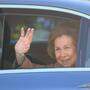 Königin Sofía wurde aus dem Krankenhaus entlassen