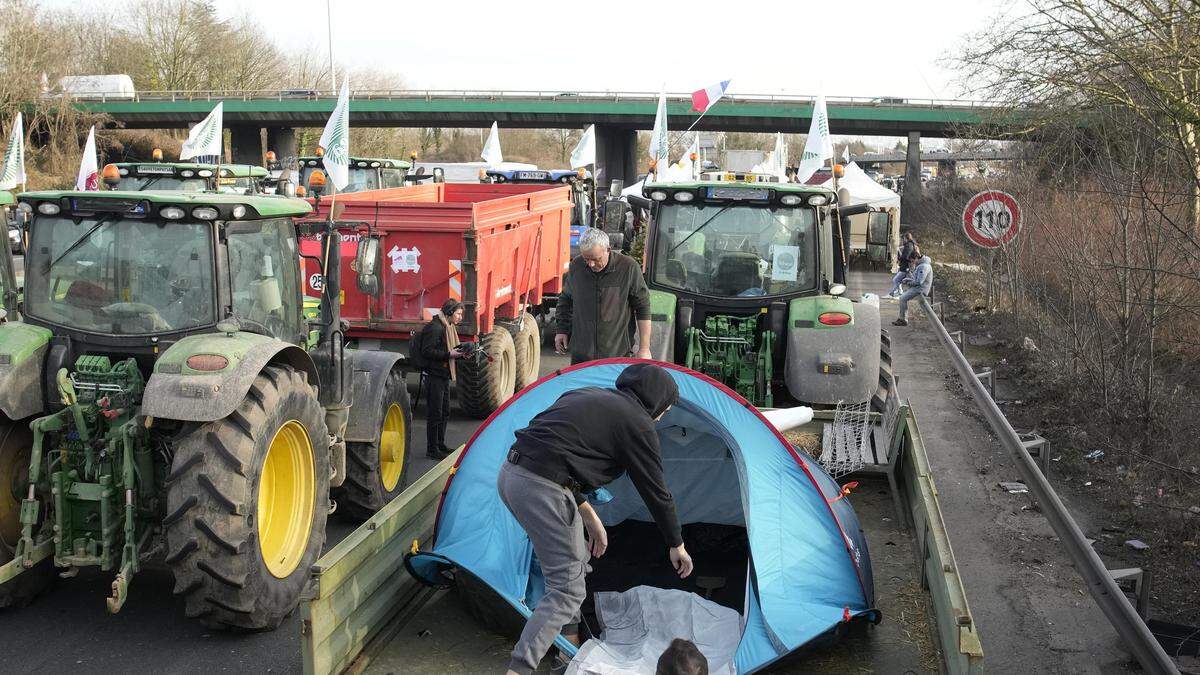 Französische Bauern im Anmarsch auf Paris. Wird Macron beruhigen können? 