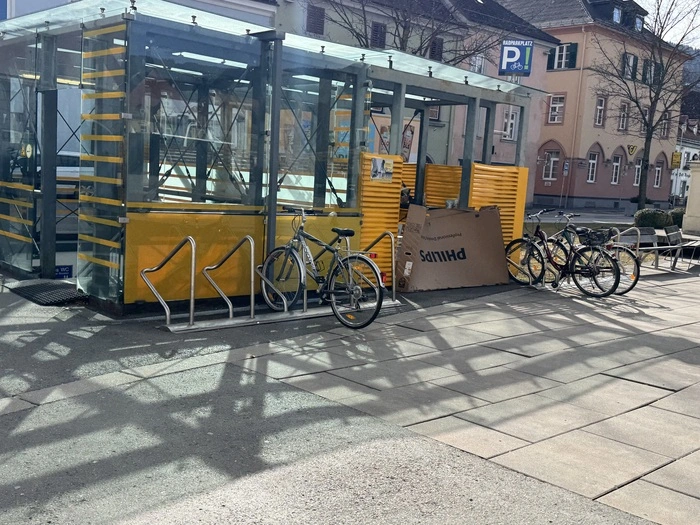 Für Bruckerinnen und Brucker mittlerweile ein gewohntes Bild am Hauptplatz