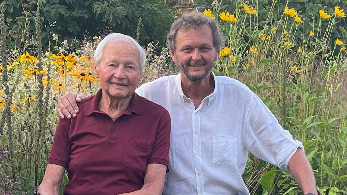 Wenn er in der Heimat ist, besucht Werner Fritz auch seinen Vater im Lungau, Werner Fritz senior